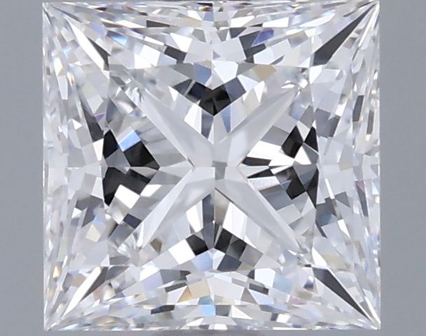 1.56 ct. princess Lab Grown Diamond front image