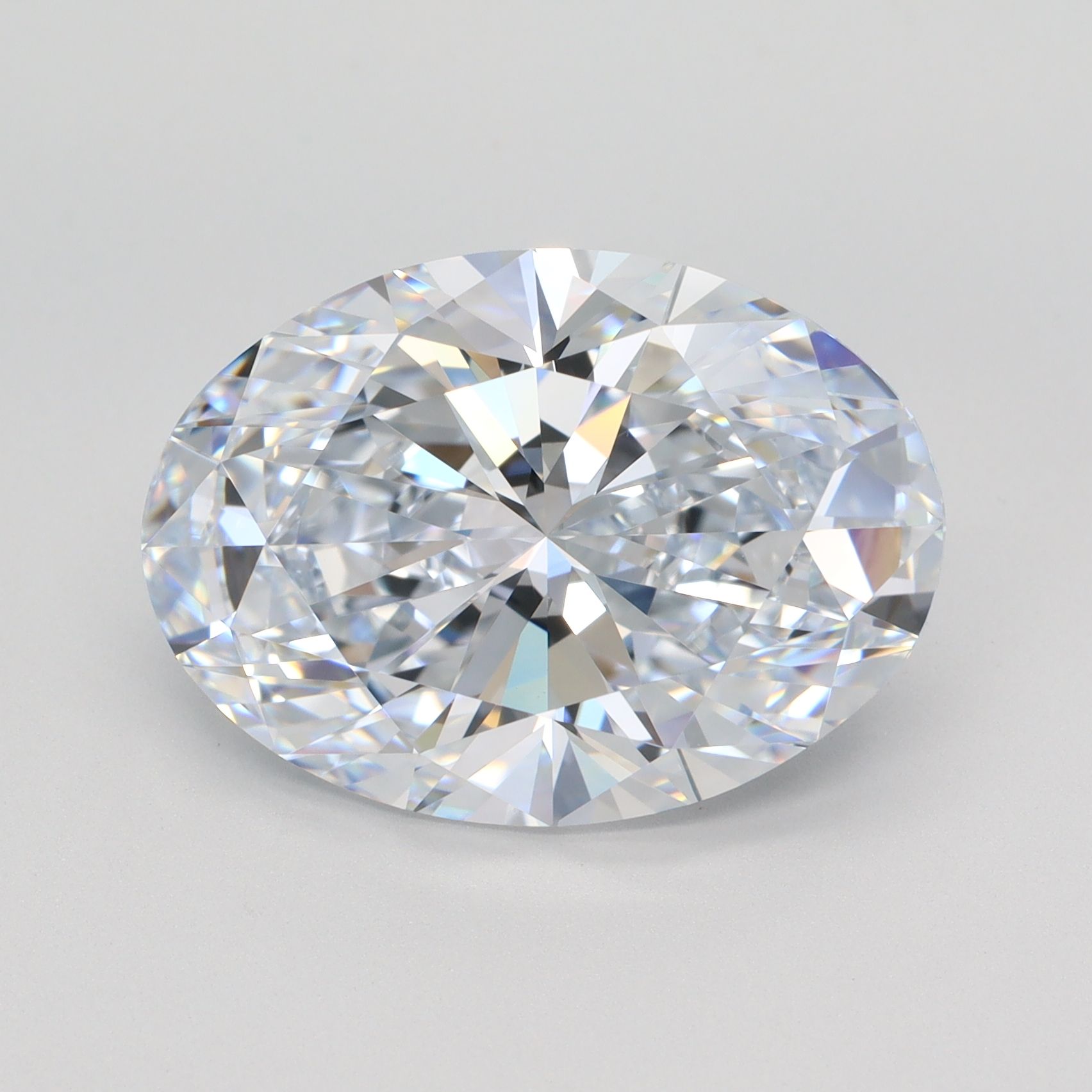 8.12 ct. oval Lab Grown Diamond front image