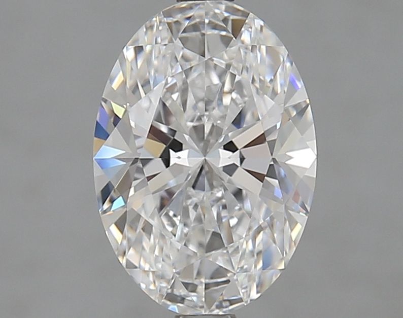2.08 ct. oval Lab Grown Diamond front image