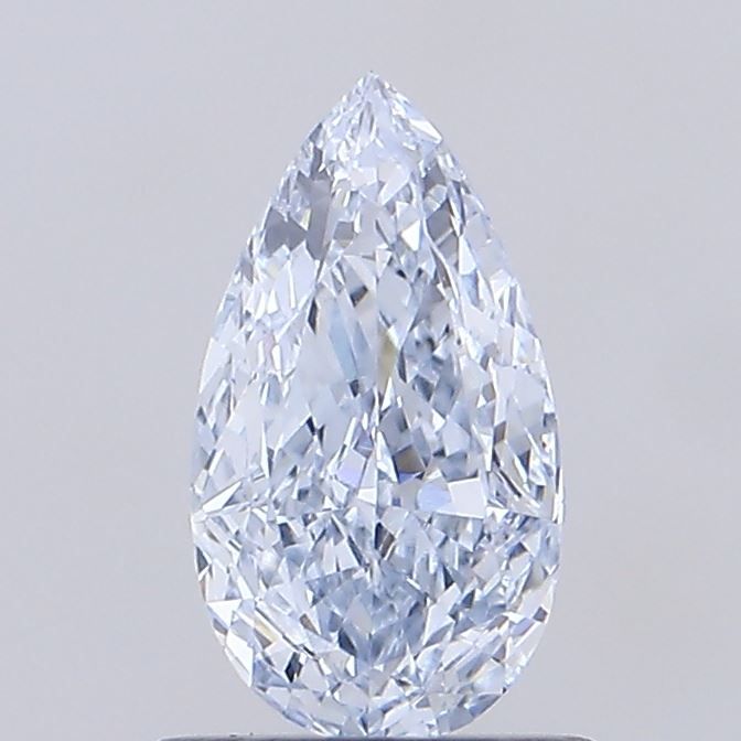 0.91 CT Fancy Intense Blue PEAR