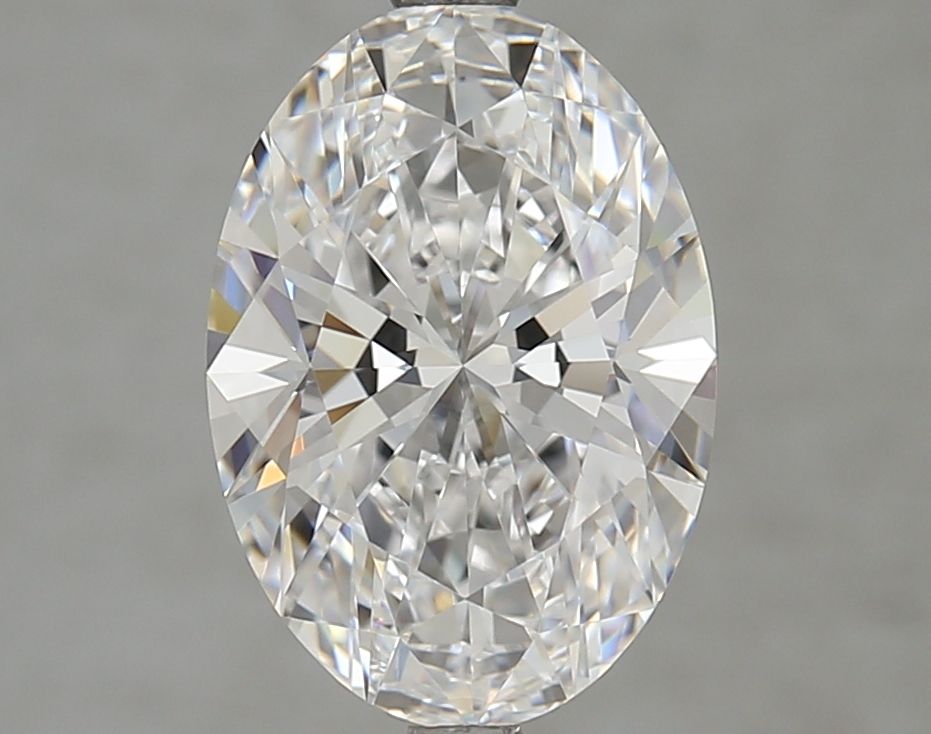 3.03 ct. oval Lab Grown Diamond front image