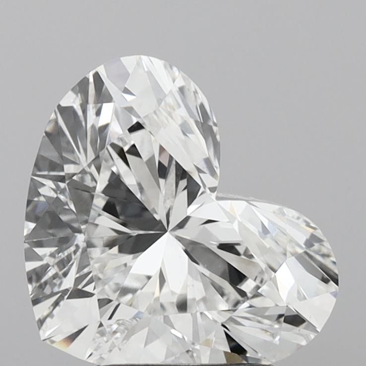 2.62 ct. heart Lab Grown Diamond front image