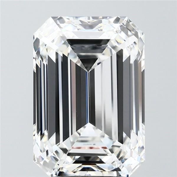 6.02 ct. emerald Lab Grown Diamond front image