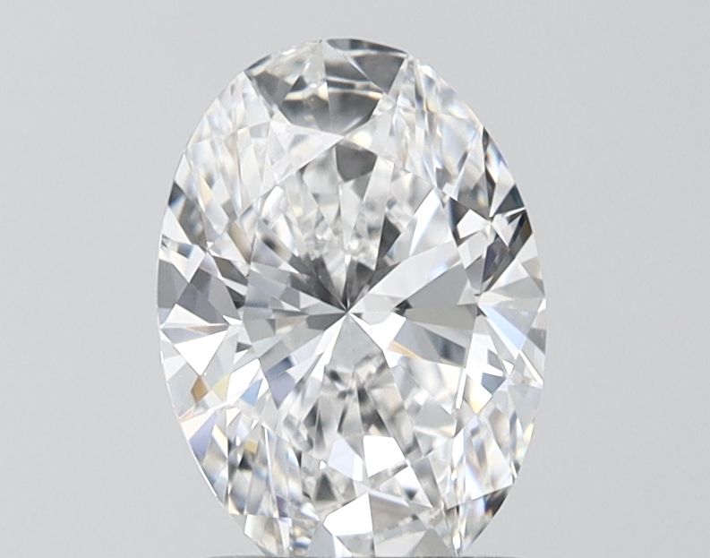 1.42 ct. oval Lab Grown Diamond front image