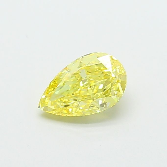 1.33 CT Fancy Intense Yellow PEAR