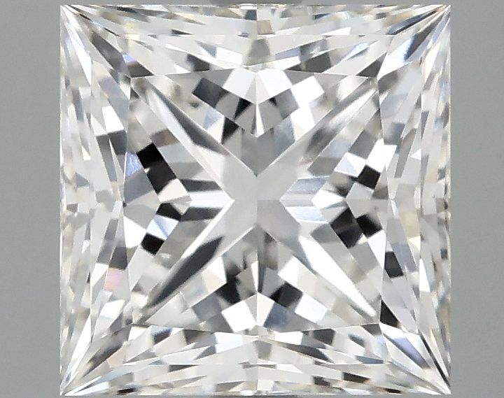 3.09 ct. princess Lab Grown Diamond front image