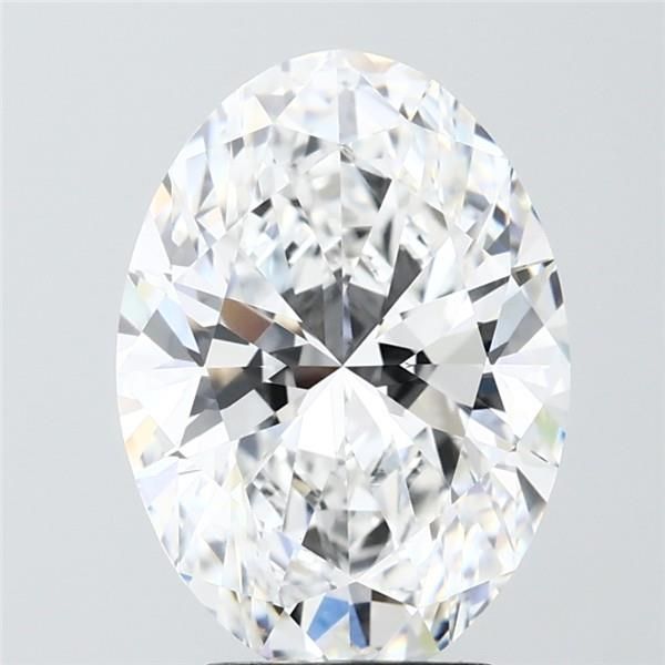 4.02 ct. oval Lab Grown Diamond front image