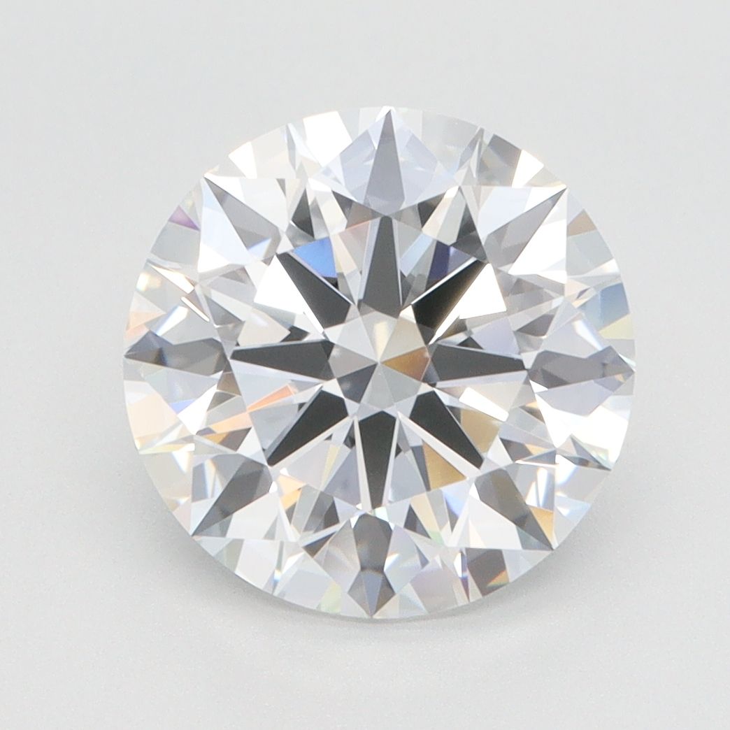 Diamant Rond 3.61 ct - Couleur D - Pureté VVS1