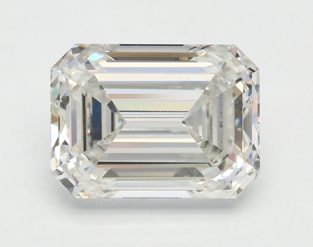 3.01 ct. emerald Lab Grown Diamond front image