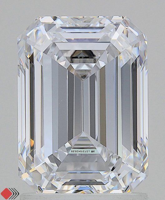 2.51 ct. emerald Lab Grown Diamond front image