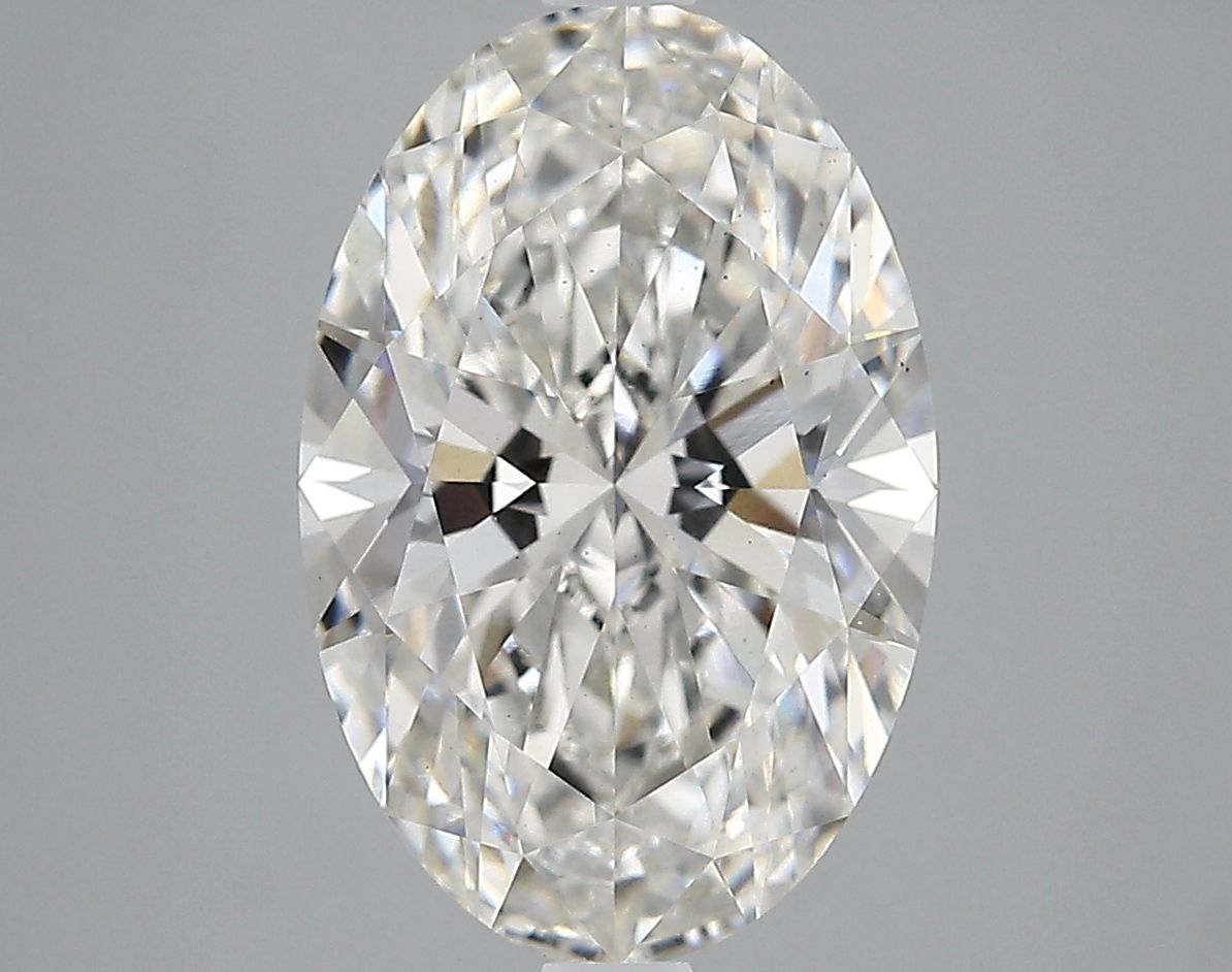 4.04 ct. oval Lab Grown Diamond front image