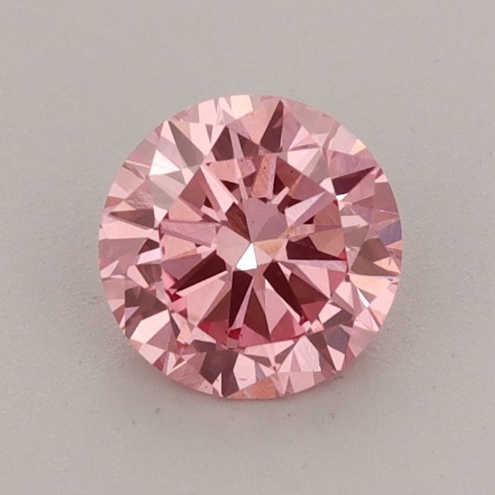 0.77 CT Fancy Vivid Pink ROUND