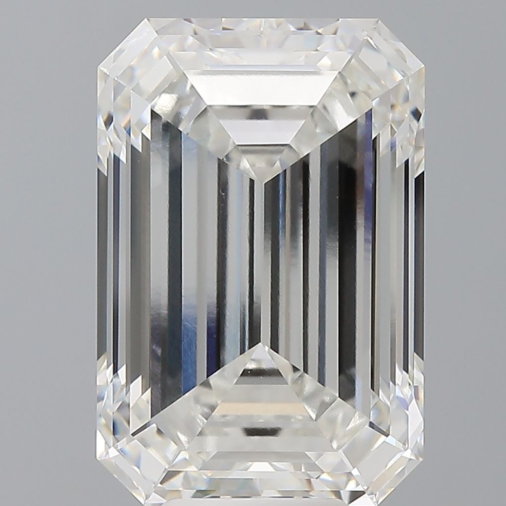9.58 ct. emerald Lab Grown Diamond front image