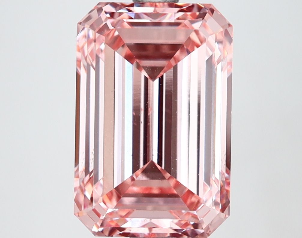 3.58 ct. emerald Lab Grown Diamond front image