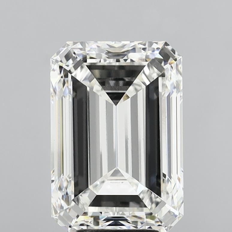 7.57 ct. emerald Lab Grown Diamond front image