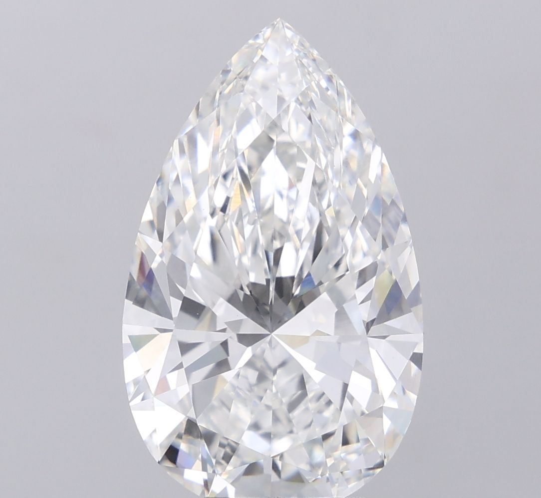 7.07 ct. pear Lab Grown Diamond front image