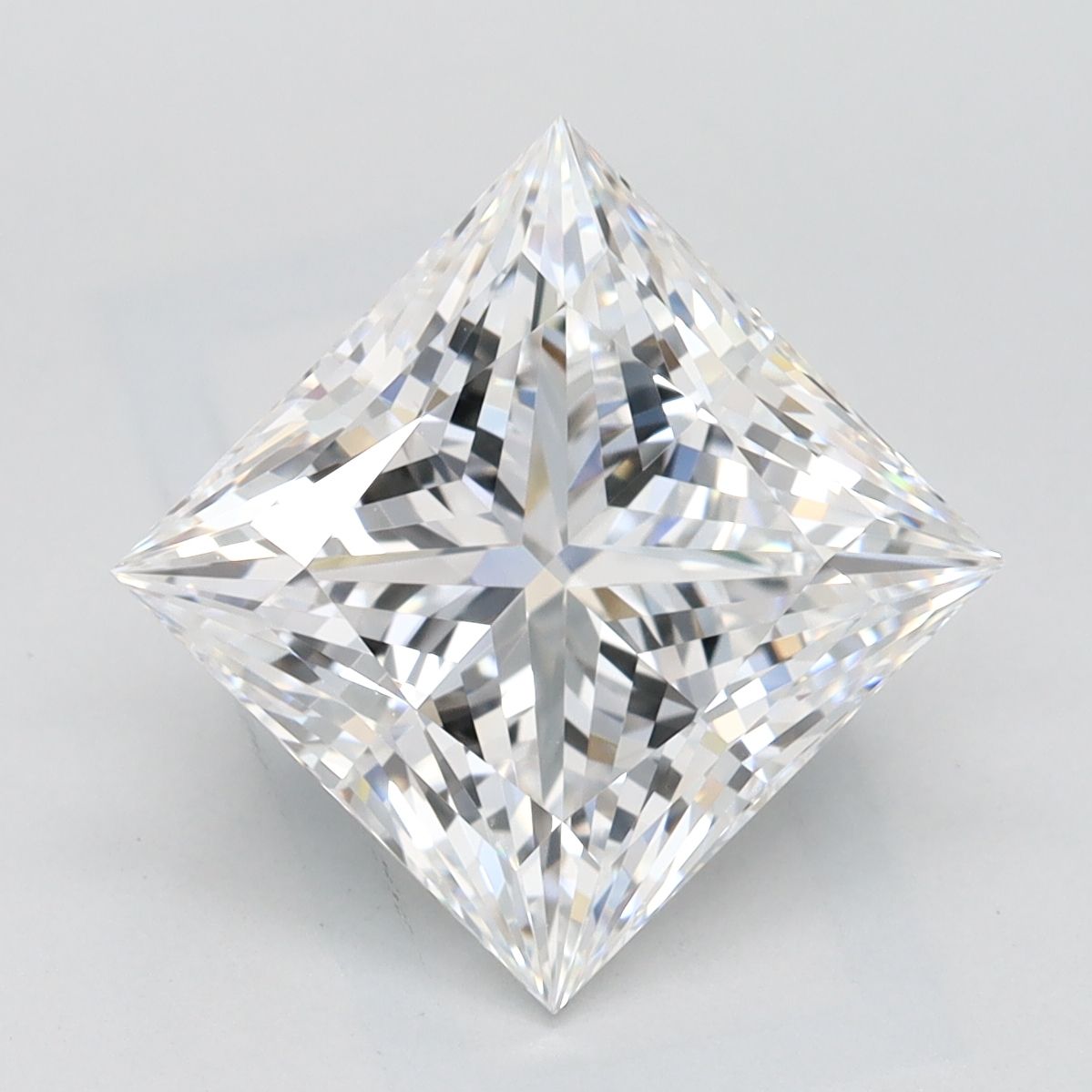 3.37 ct. princess Lab Grown Diamond front image