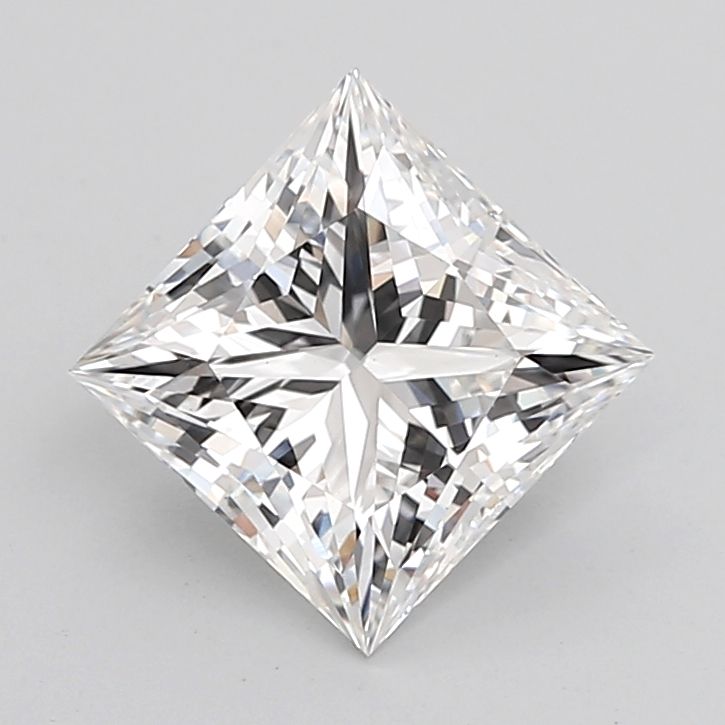 3.04 ct. princess Lab Grown Diamond front image