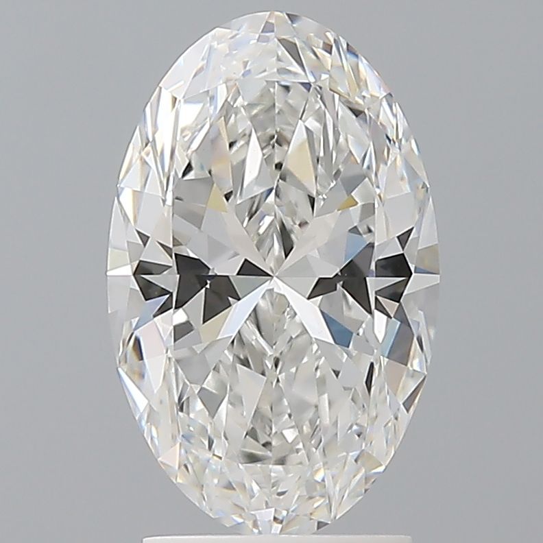 2.57 ct. oval Lab Grown Diamond front image