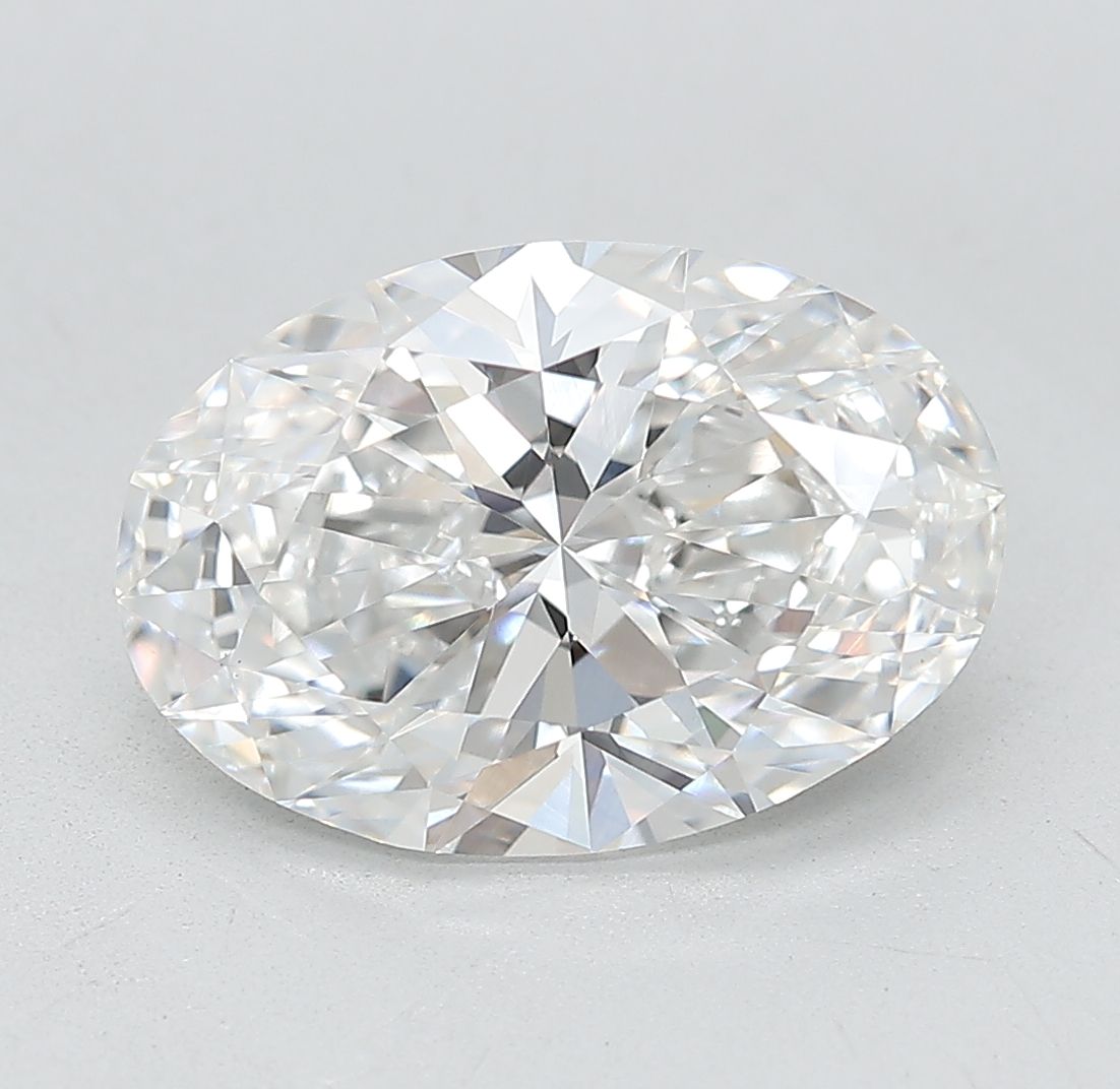 3.16 ct. oval Lab Grown Diamond front image