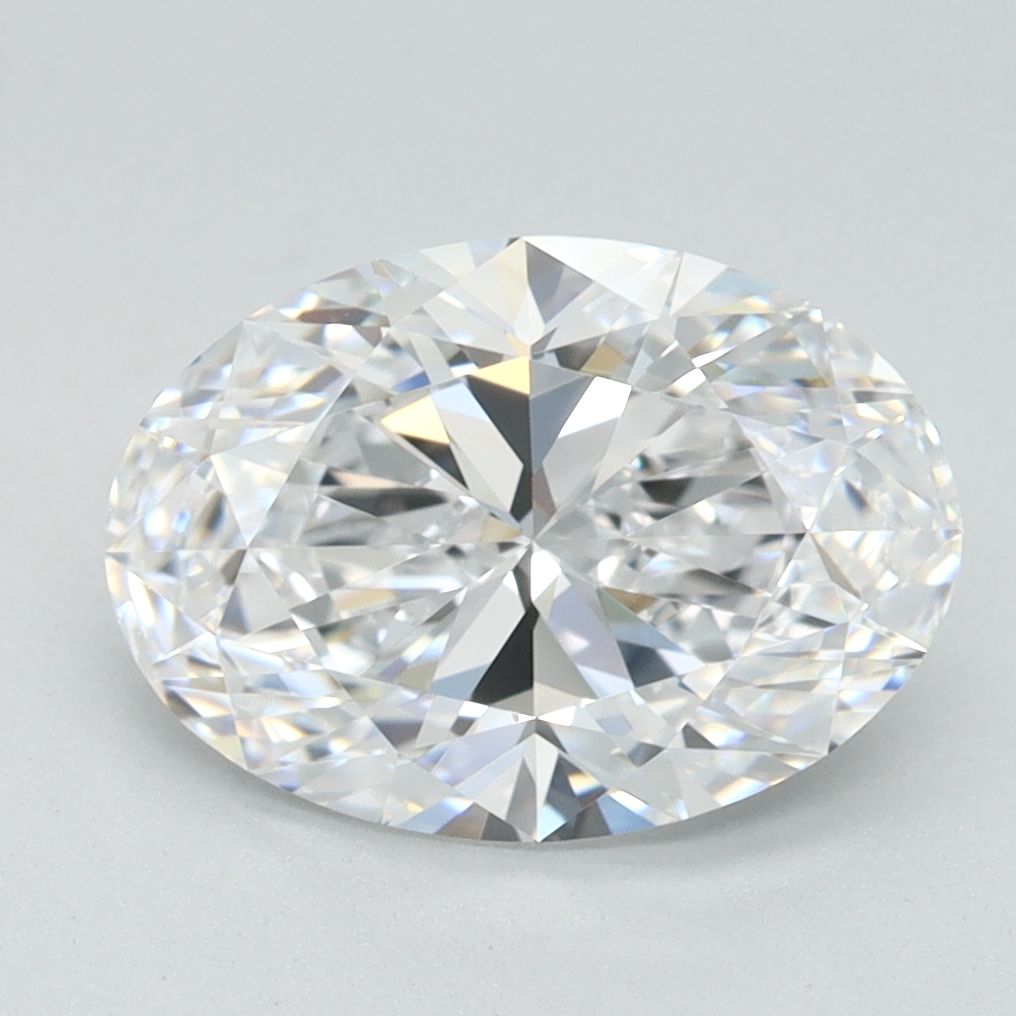 2.02 ct. oval Lab Grown Diamond front image