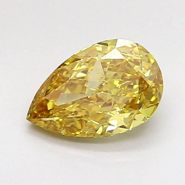 1.03 CT Fancy Yellow PEAR