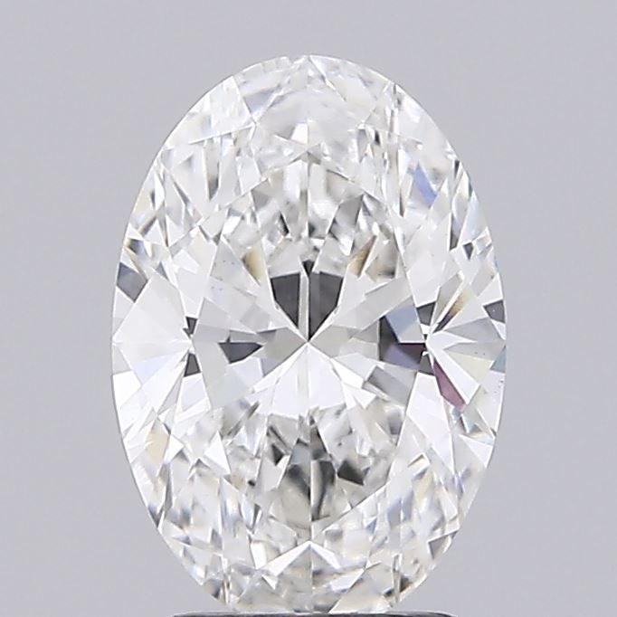 2.09 ct. oval Lab Grown Diamond front image
