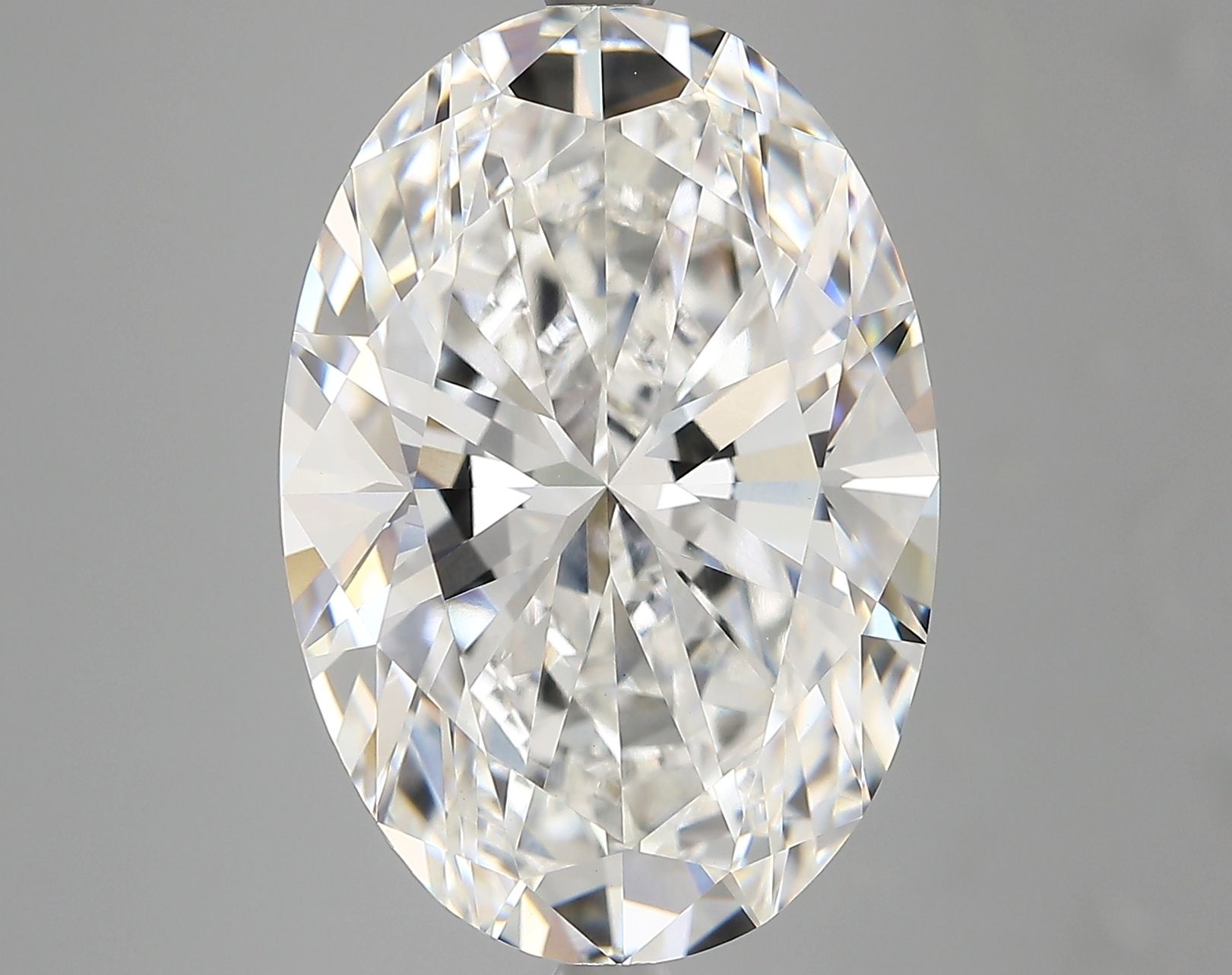 9.07 ct. oval Lab Grown Diamond front image