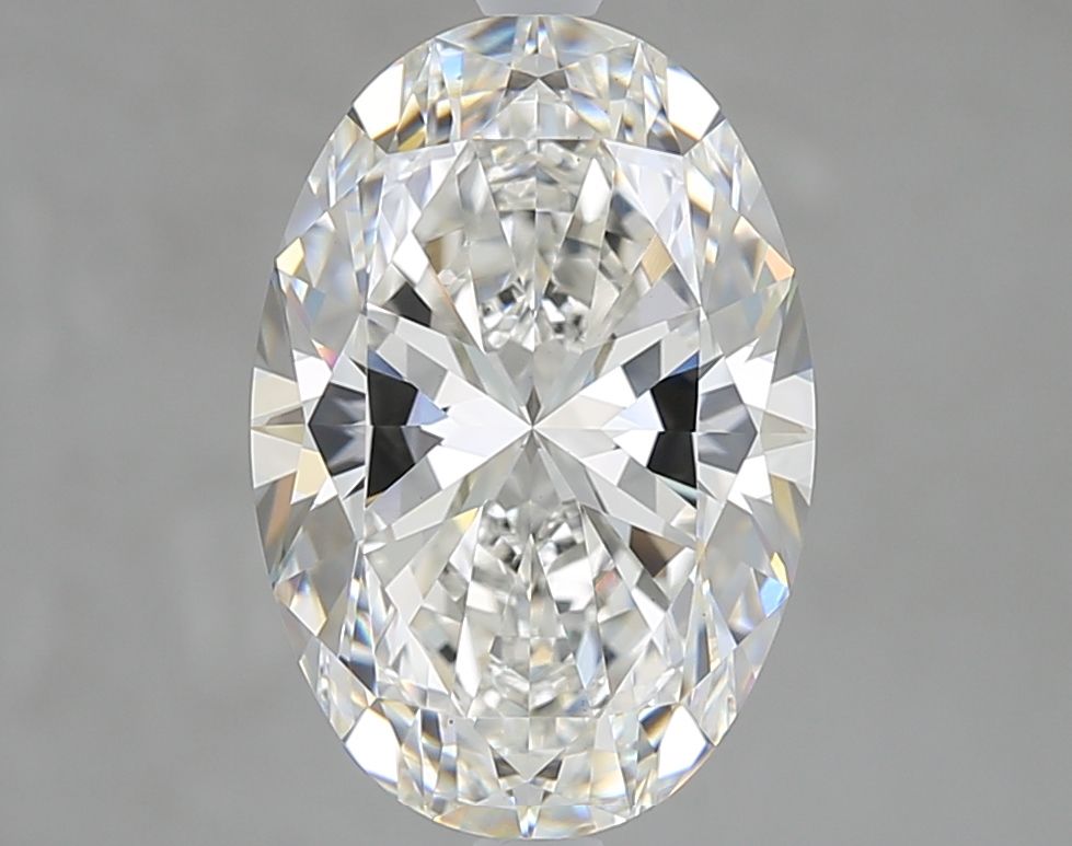 4.02 ct. oval Lab Grown Diamond front image