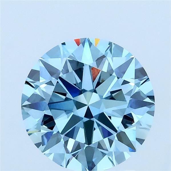1.71 CT Fancy Vivid Blue ROUND