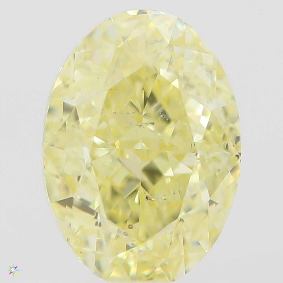 Diament 0.62 ct Fancy Intense Yellow/SI1
