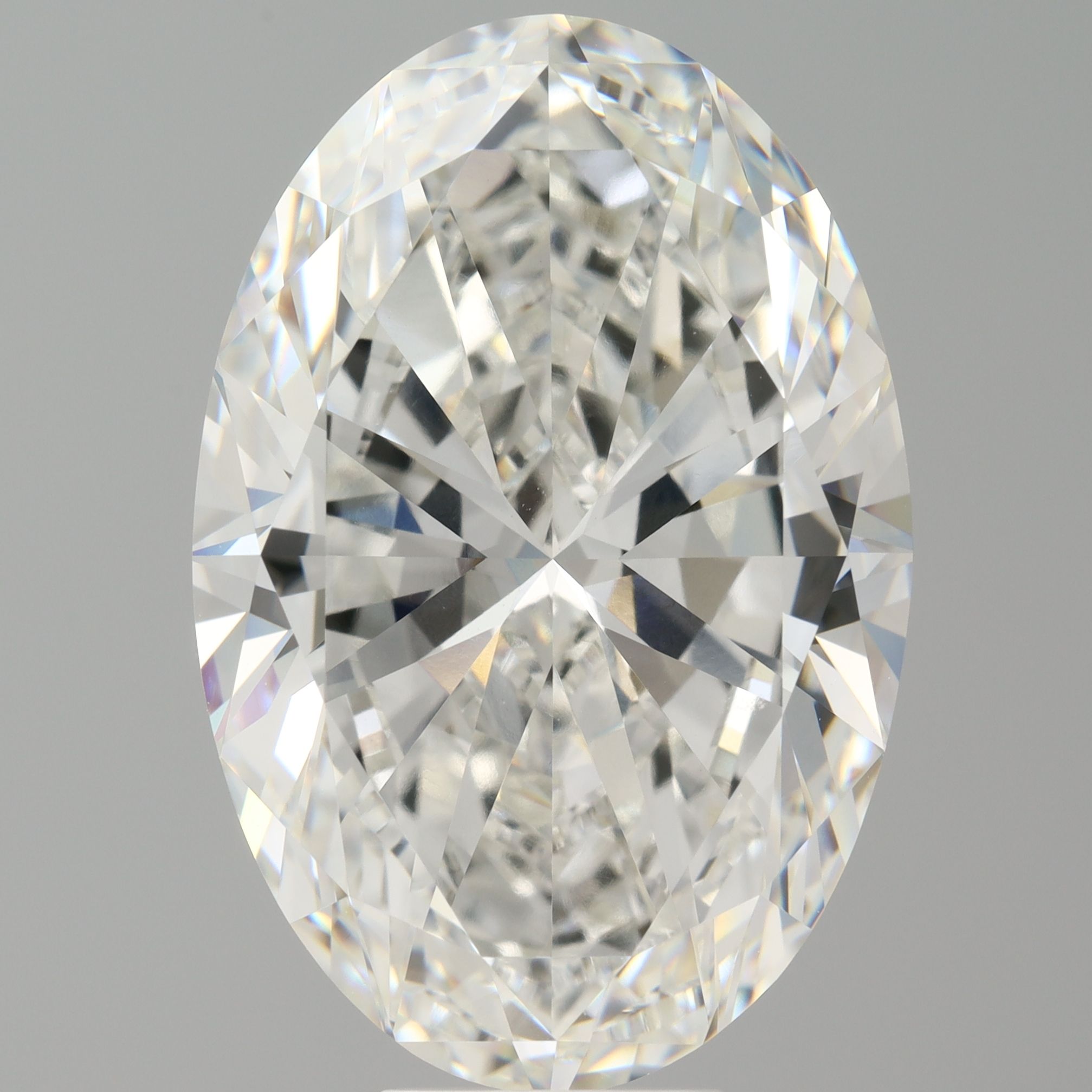 11.14 ct. oval Lab Grown Diamond front image