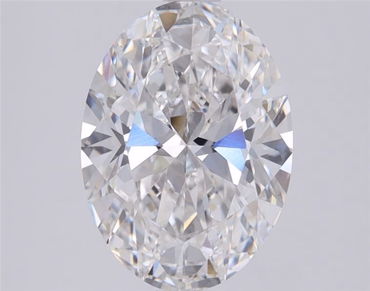 5.01 ct. oval Lab Grown Diamond front image