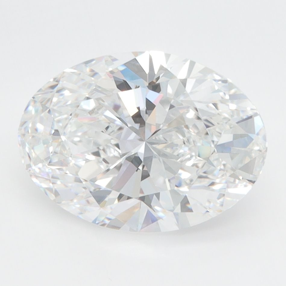 3.03 ct. oval Lab Grown Diamond front image