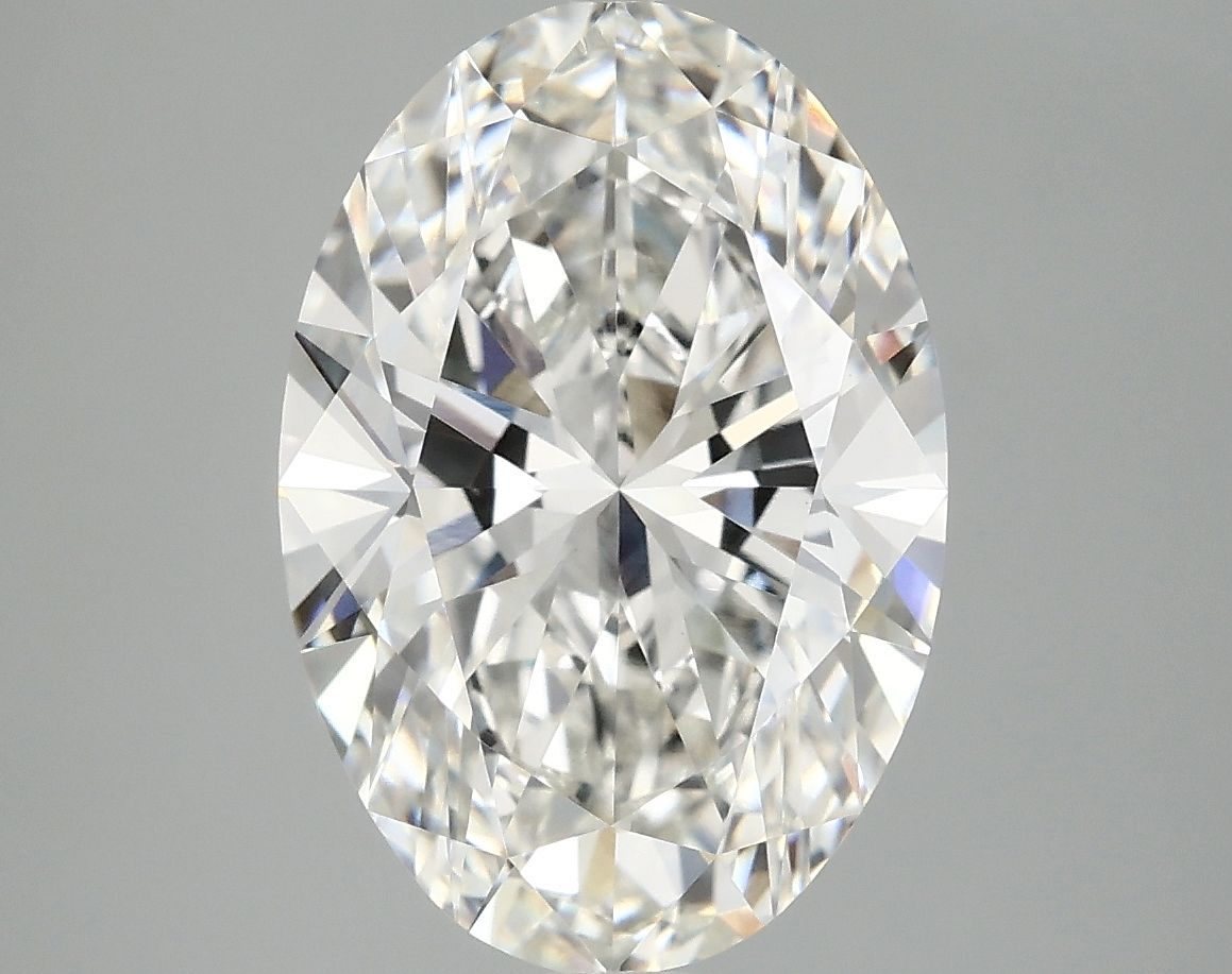 4.10 ct. oval Lab Grown Diamond front image