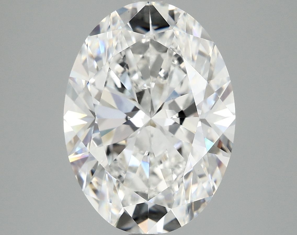 5.04 ct. oval Lab Grown Diamond front image