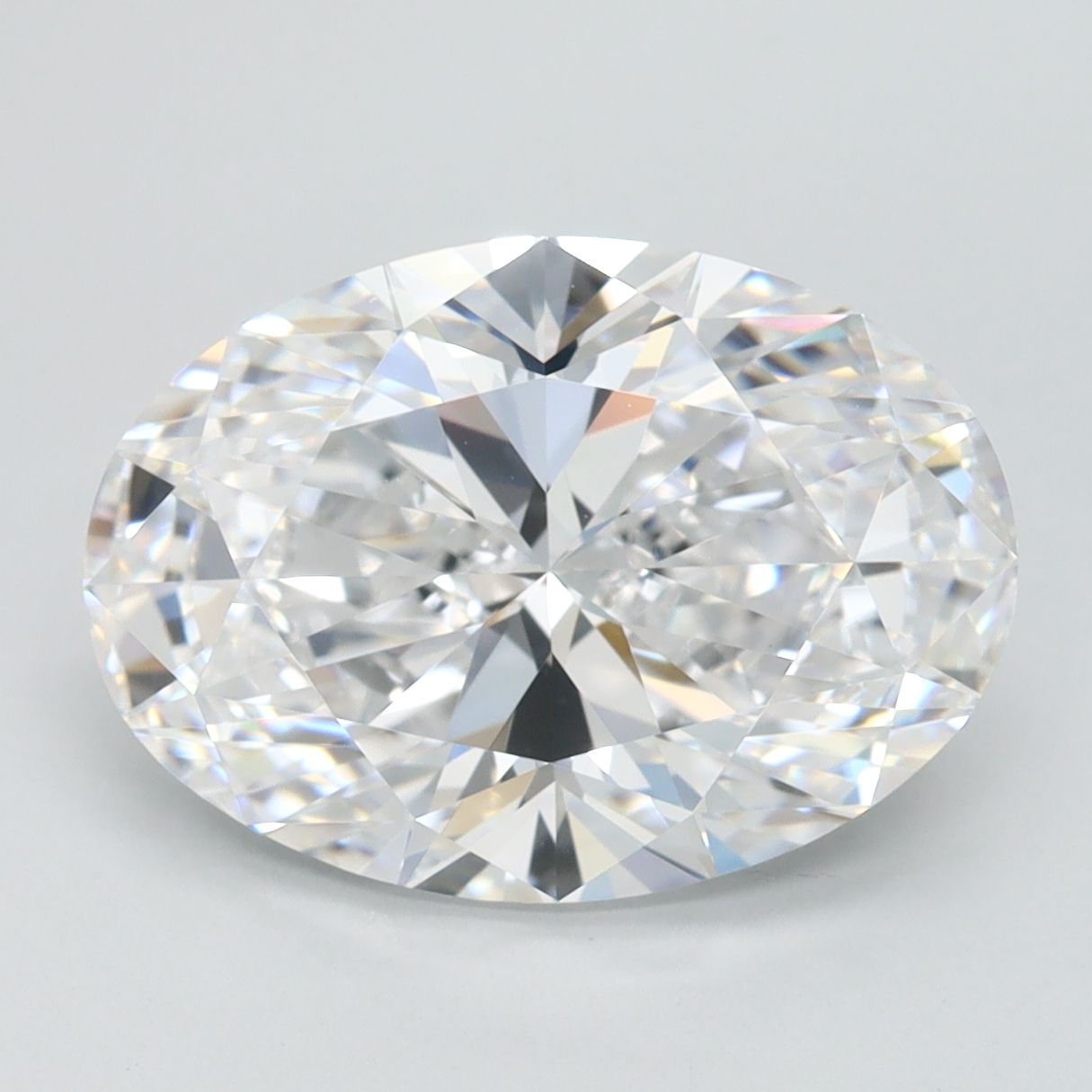 3.65 ct. oval Lab Grown Diamond front image