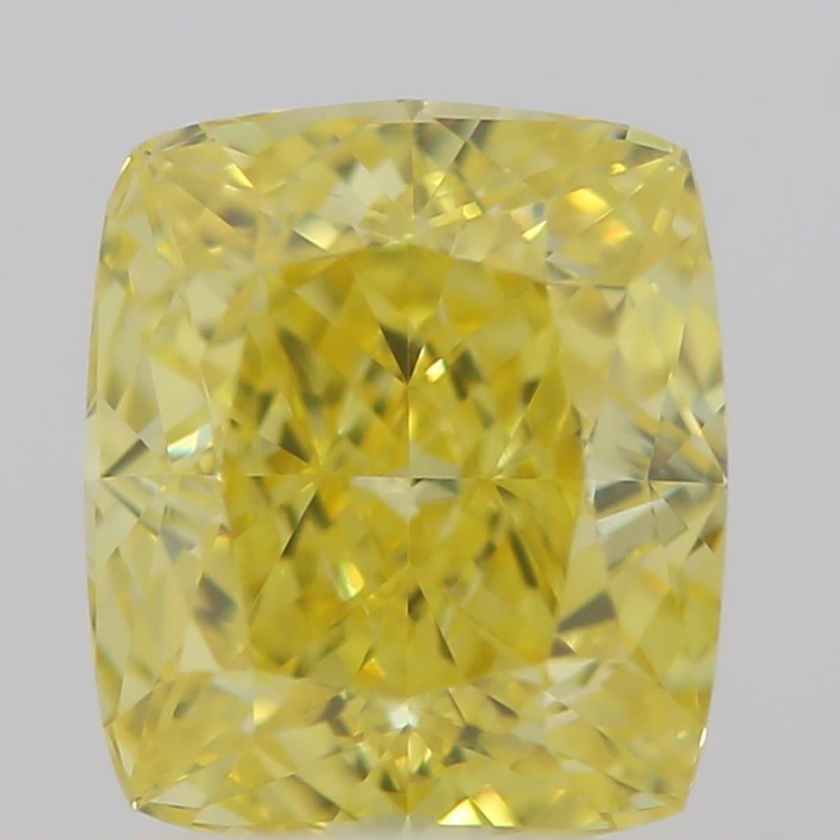 Diament 0.5 ct Fancy Vivid Yellow/VVS2