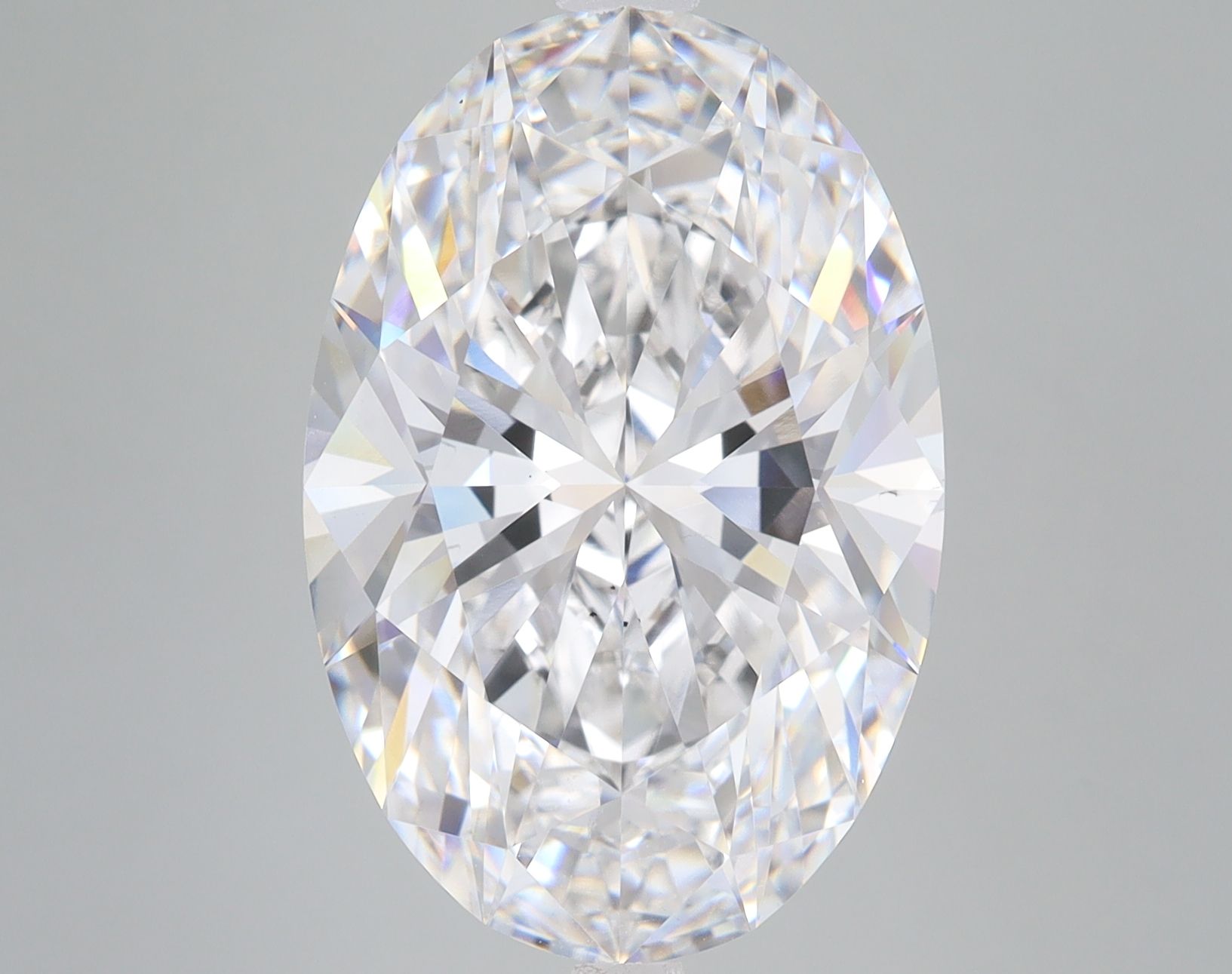 9.43 ct. oval Lab Grown Diamond front image