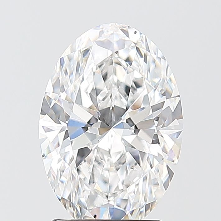 2.08 ct. oval Lab Grown Diamond front image