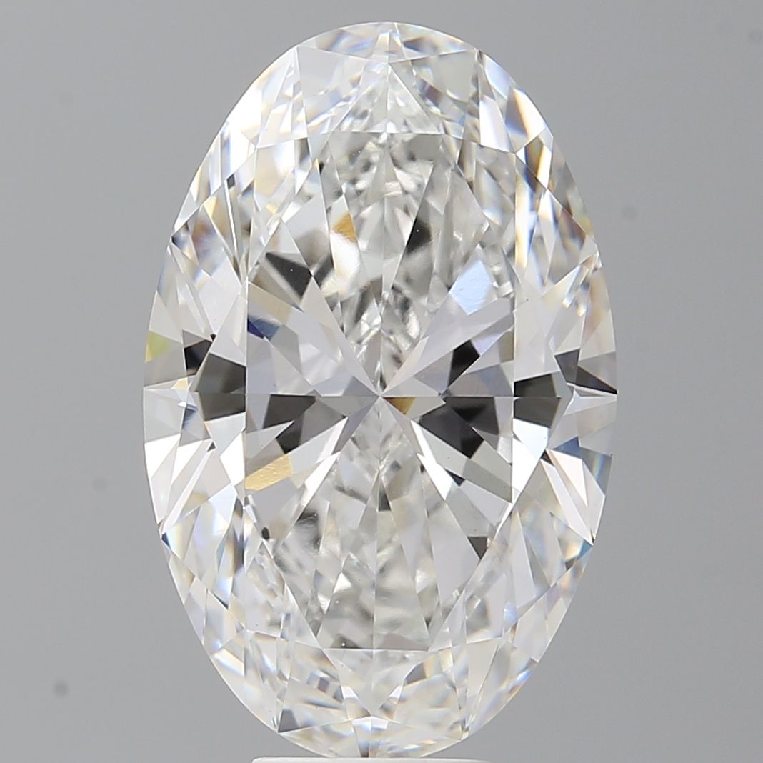 9.60 ct. oval Lab Grown Diamond front image