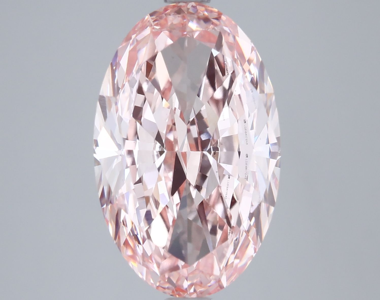5.02 ct. oval Lab Grown Diamond front image