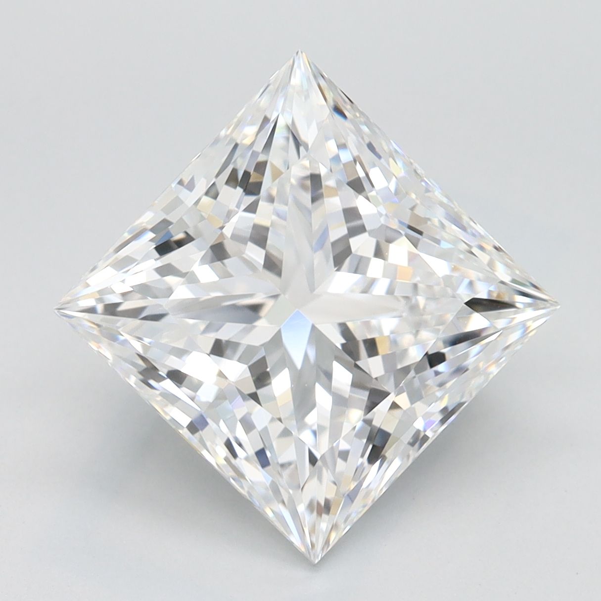 4.09 ct. princess Lab Grown Diamond front image