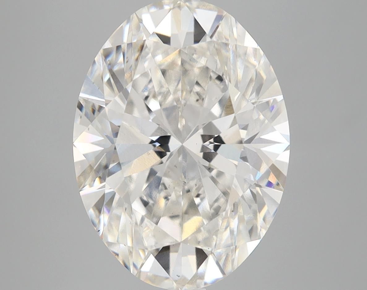 5.04 ct. oval Lab Grown Diamond front image