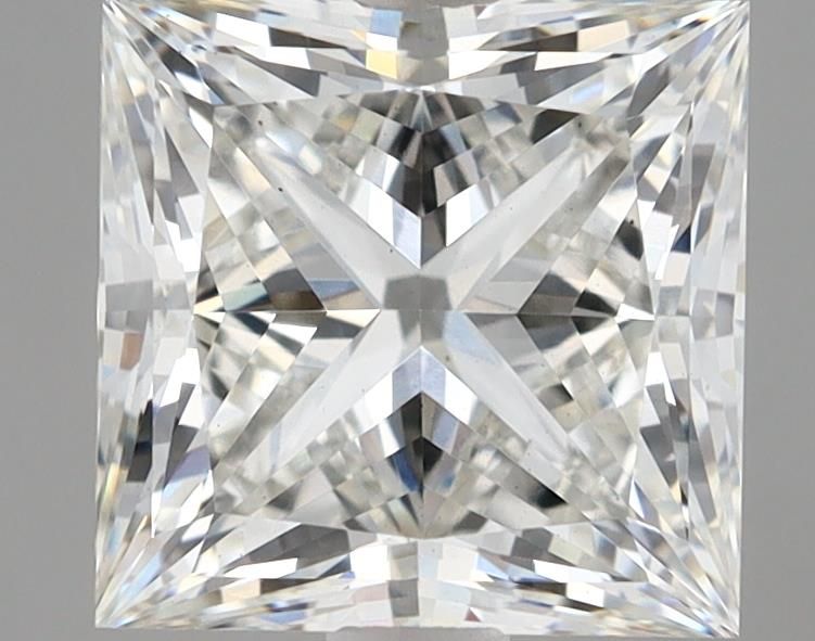 3.38 ct. princess Lab Grown Diamond front image