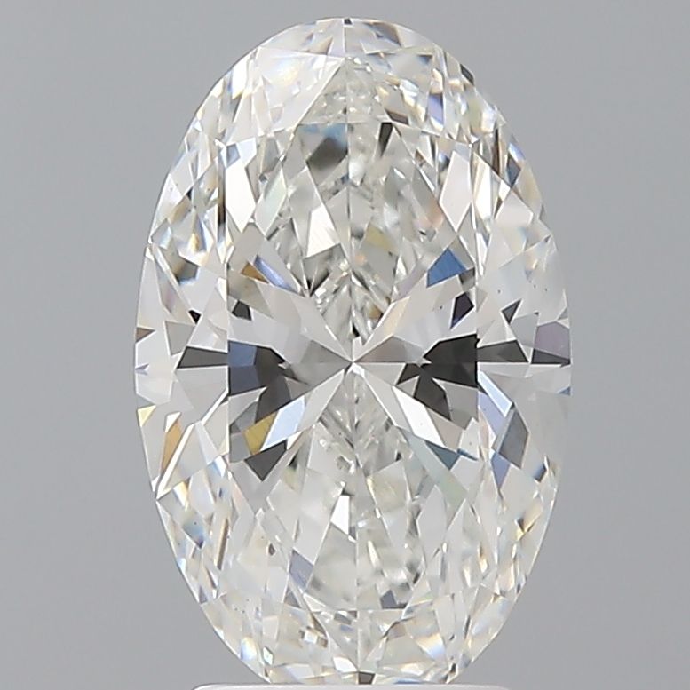 2.57 ct. oval Lab Grown Diamond front image