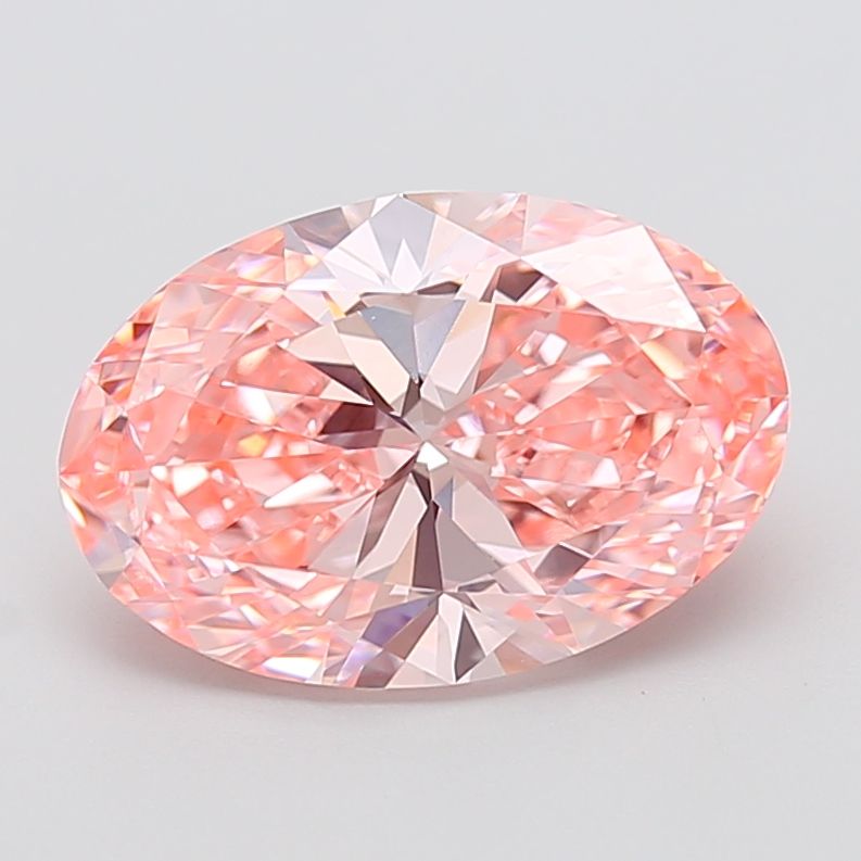 5.00 ct. oval Lab Grown Diamond front image