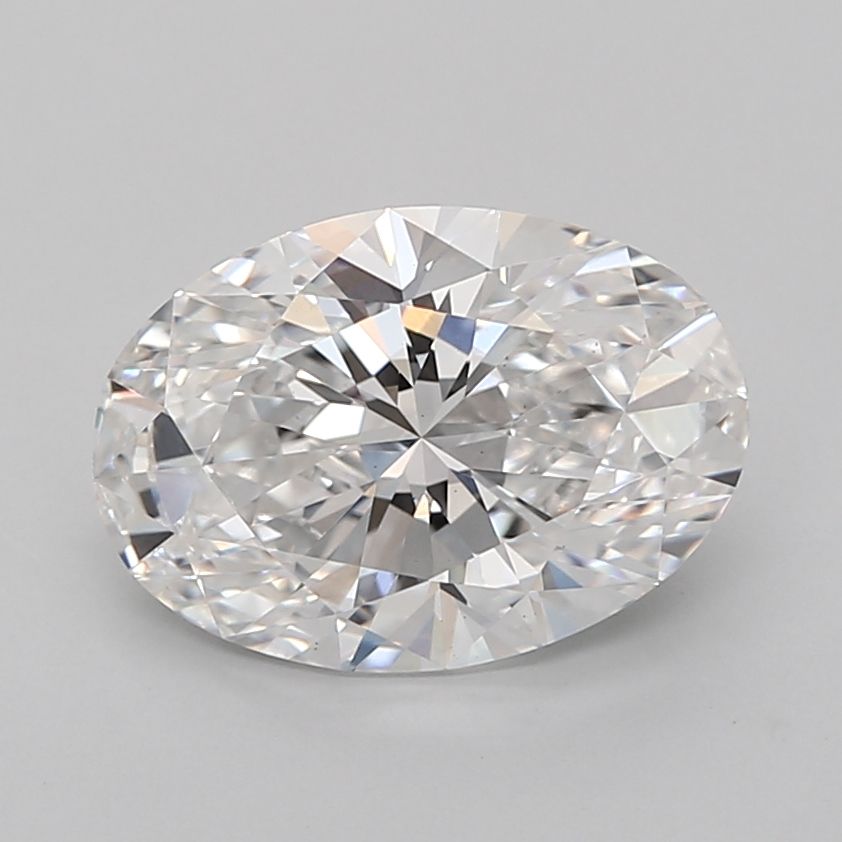3.01 ct. oval Lab Grown Diamond front image
