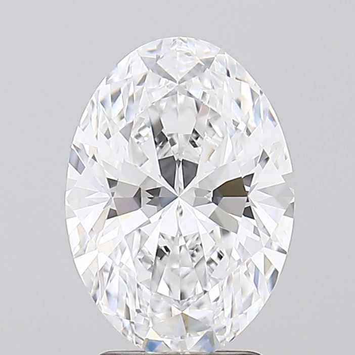 2.82 ct. oval Lab Grown Diamond front image