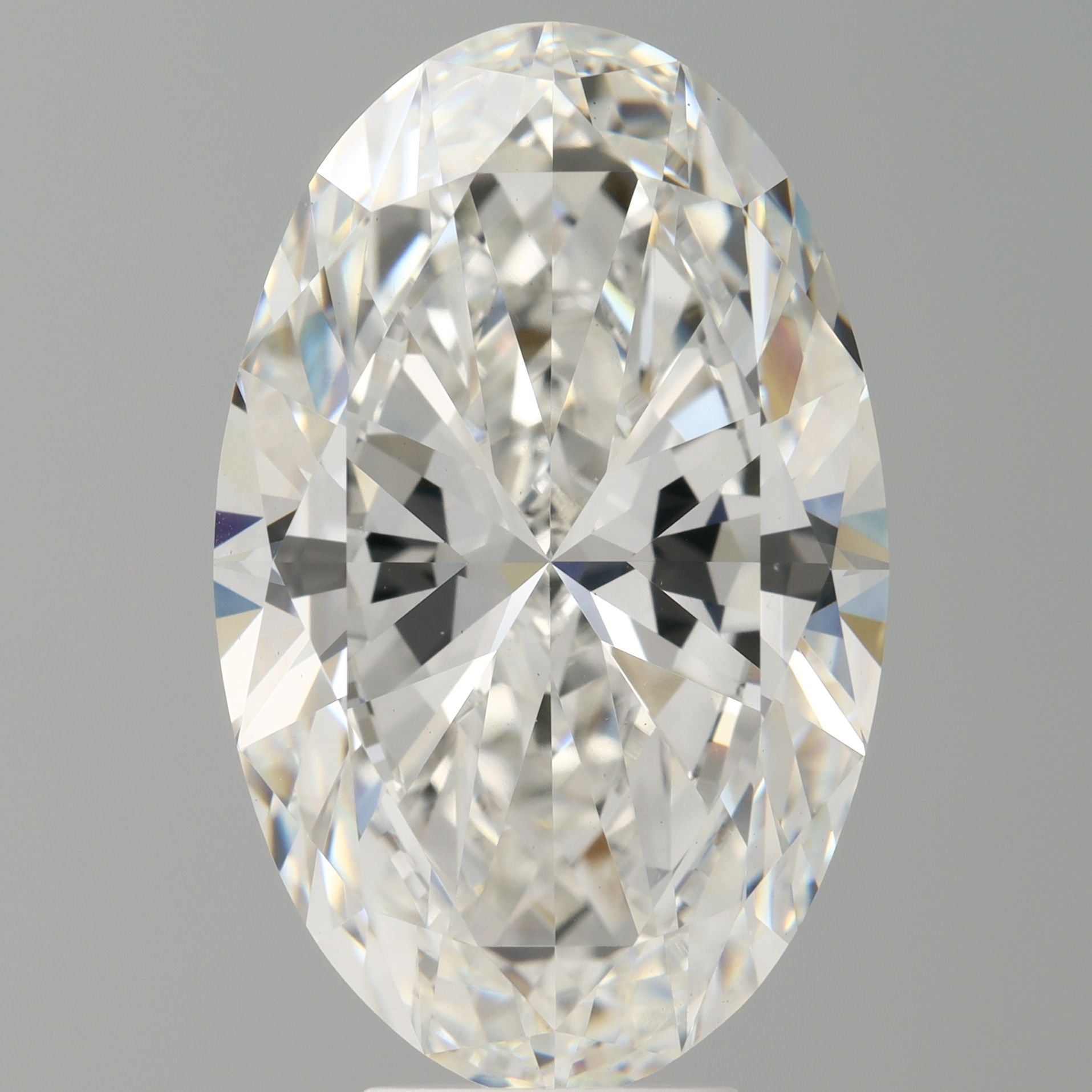 7.09 ct. oval Lab Grown Diamond front image